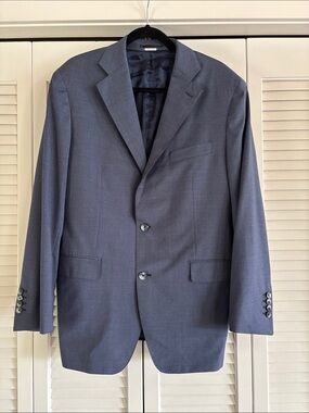 Atelier Munro Lightweight Reda Flexo Wool Blend Jacket Timeless Blazer Size 46